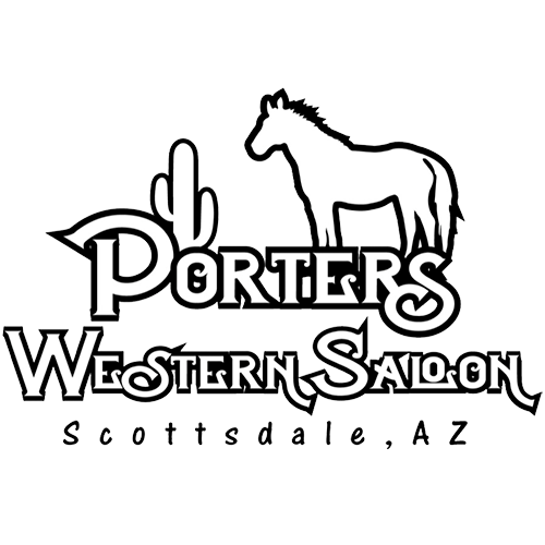 Porters western saloon logo